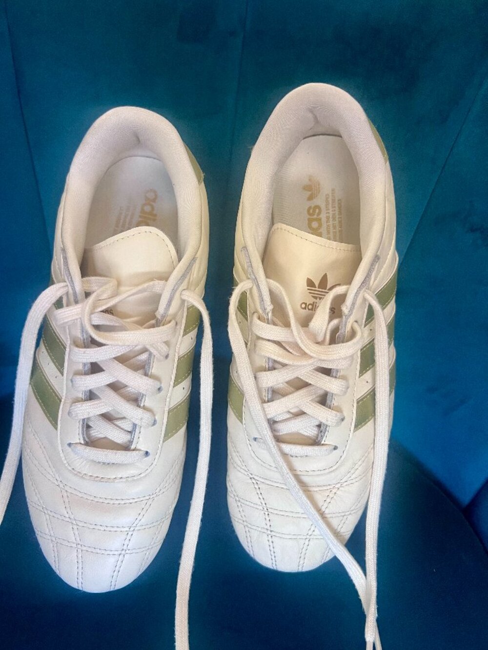 Adidas~Womens~Taekwondo 'Cream & Gold Metallic'~Athletic Shoes~Size 7.5